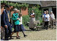 Hestebedg�rd - Dronning Margrethe II's bes�g 3. juni 2013. Foto: Aase Ballisager