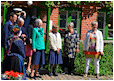 Hestebedg�rd - Dronning Margrethe II's bes�g 3. juni 2013. Foto: Aase Ballisager