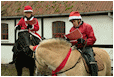 Hestebedg�rd - julestue, og juleridning og julemarked 28. november 2015. Foto: Ib Ballisager