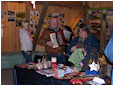 Hestebedg�rd - julestue, og juleridning og julemarked 28. november 2015. Foto: Carsten Roug