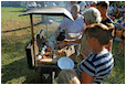 Hestebedg�rd - kulturaften 18. juli 2014. Foto: Ib Ballisager