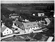 Hestebedg�rd - luftfoto af k�bmandsbutikken, Bygaden 15.